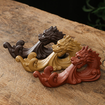 Personality leakage frame Zodiac tea tray pet accessories sand play tea tea can be a piece of Xiangpurple tea set to draw wealth Tea Dragon Boutique