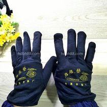 At a loss winter cycling knitted gloves autumn and winter wool plus velvet mens full finger gloves Five Finger Gloves
