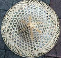 Bucket hat bamboo sunshade rainproof Red Army hat film and television stage props hats Hotel farmhouse lampshade decoration