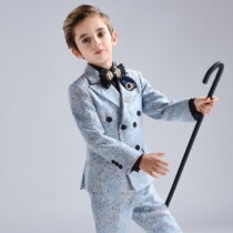 imo children's suit boys' suit middle and large size flower dress piano costume small suit autumn winter