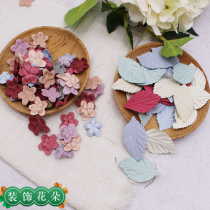Handmade diy decorative non-woven fabric Press flower leaf Jewelry kindergarten environment creative art materials
