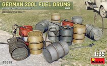 (JZHOBBY)MiniArt 35597 1 35 Germany 200L fuel drums
