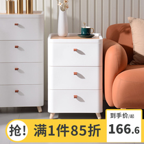 Multi-layer drawer storage cabinet Large plastic with drawer thickened nightstand storage cabinet storage storage for home use
