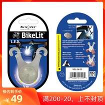 USA Nai Love Niteize Plastic tumbler LED hook signal light Happy bicycle flash light