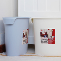 Japanese trash bin plastic household with Alice Small Living Room convenient package trash basket creative trash trash