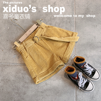 Do not return do not change do not return do not change 2019 autumn new womens clothing Japanese BP Wind hundred small high waist velvet curl