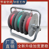 Electric threading machine accessories pay-off rack artifact wire pay-off tray wiring tool electrical cable folding pay-off