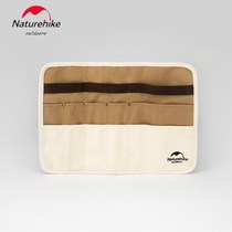 NH Norwegian Guests Outdoor Picnic Cutlery Cutlery Collection Bag Portable Wild Cooking Camping Barbecue Cooker Bag Canvas protective bag