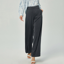 Asobio Proud 2022 new ladies long pants straight cylinder loose with high waist and wide leg pants with high display slim casual pants