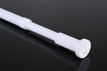 Japanese-style telescopic coat rod hanger rod Simple hanging clothes floor-to-ceiling coat rack Bedroom balcony drying rack