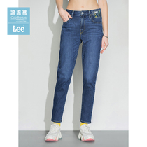 Lee mall with the same paragraph 22 spring and summer new fine jade overdraft cool 413 blue women jeans LWB1004135EE-238