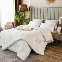 Soybean Antibacterial Warm Suede Thickened Warm Winter Quilt by Core Jane About Close Soft Single Double Spring and Autumn Winter Quilt Mother Quilt