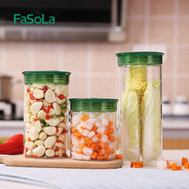 FaSoLa loaded glass bottle fruit enzyme bucket home quick fermentation lemon filial jar homemade