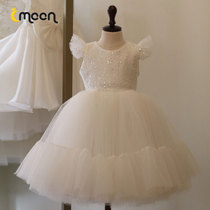 The age of female baby dress Korean version of the high-end Western style high-end small host skirts Princess girls spring and autumn