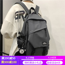 France SANDRO IFASHION 2022 NEW BACKPACK Backpack Bag Mens Korean Edition High School College Student Double Shoulder Bag Woman