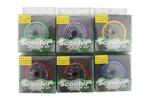 Taiwan TWPO carbon fiber electric door lock cover new strength battle BWS modified electric door lock cover