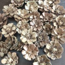 Dehead pine cones decoration handmade DIY pine cones painting preschool education coloring materials kindergarten manual work materials