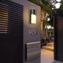 Outdoor Wall Lamp Minimalist Modern Door Hall Courtyard Wall Light Aisle Veranda Veranda Villa Garden Light Waterproof Wall Lamp