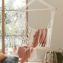 ins tassel Nordic Net red homestay swing hanging chair hanging basket indoor dormitory sponge pad rocking chair