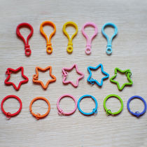 Wool felt poke peas DIY question clasp key ring