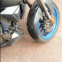 Suitable for Shengshi Ghost 250 Shengshi 310 front and rear fender modified mudtile water retaining plate extended backing