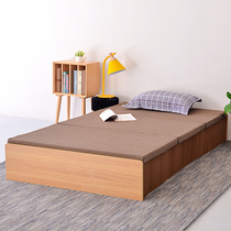 Multifunctional creative space-saving paper furniture invisible organ bed small apartment office lunch break home foldable bed