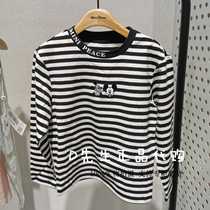 F2DCA1D63 mini peace Taiping bird childrens clothing 2020 spring new girls Mickey long-sleeved T-shirt 229