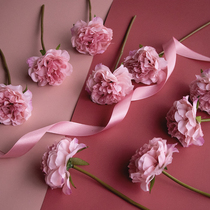 Double peony artificial flower ins small bouquet photo props vase beautiful fake flower pendulum home decoration ornaments