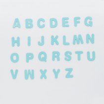 Magnetic lowercase letters magnetic stickers English uppercase drawing board whiteboard blackboard digital stickers childrens early childhood letters stickers refrigerator stickers