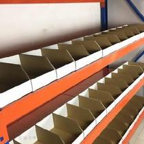 Artifact coverless storage box storage warehouse shelf classification carton storage location classification separation box white division depth