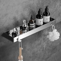 Toilet mirror front stainless steel wall showroom toilet toilet cosmetics collection frame free from punch