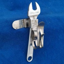 Shelf worker woodworking stainless steel adhesive hook waist frame 360 degree rotation anti-waist plus safety buckle other electric wrench