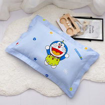 Pure cotton childrens pillowcase cartoon animal cute kindergarten pillowcase 30 50 baby baby 3-6 years old small pillowcase