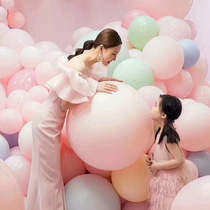 36-inch balloon opening decoration candy macaron color arch wedding wedding wedding room wedding 18 birthday party layout