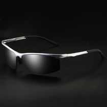 New Aluminum Magnesium Driving Polarized Sunglasses Male HD Driving Glasses Cycling Outdoor Sports Fishing Sunglasses