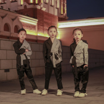 Xuanli childrens Western style suit suit retro knot model class suit Catwalk personality performance suit trend