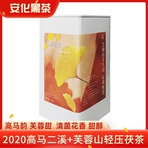 Chen Lan Selection of Hunan Zhengzong Anhua Black Tea High Horse Mountain Head hibiscus Mountain Head Jin Flower Full Tuo Light Pressure and Tea Tea Tea