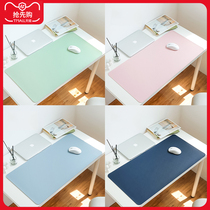Oversized extended mouse pad female ins Wind Game e-sports business office student writing mat desktop computer laptop table mat cartoon cute solid color trumpet wireless keyboard pad male