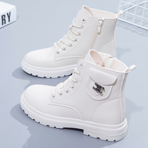 Martin boots women 2021 new spring and autumn single boots British style short boots sports Autumn Tide ins cool autumn winter womens shoes