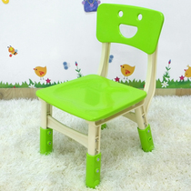 Kindergarten new product learning desk and chair lifting plastic childrens chair back chair writing dining chair kindergarten chair