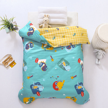 Cotton childrens room quilt cover Single set Student dormitory single kindergarten Cotton quilt cover single piece 120×150x200