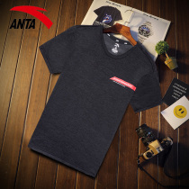 Anta short sleeve T-shirt men 2022 summer new official website flagship round neck loose breathable sports casual shirt men