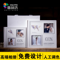 Wedding photo album custom crystal Memorial Album high-end photo studio photo couple baby photo album making