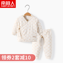 Antarctic new baby cotton coat suit quilted jacket winter thickened cotton clothing Baby winter thin cotton spring coat