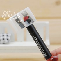 Japanese MUJI printless fine double - hole eyebrow pen eyeline pen special pen pen village show is available