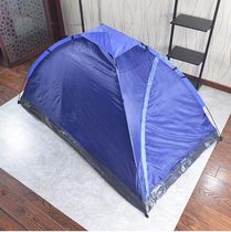 Pure original good goods outdoor four seasons available camping outdoor 2 people tent and 4 people tent Blue