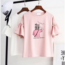 Summer Loose Top Student ins Style Women Korean Short Sleeve T-Shirt Women Half Sleeve base shirt