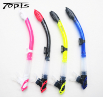 TOPIS full dry breathing tube rejects choking water diving breathing tube snorkeling Maldives S268 S207