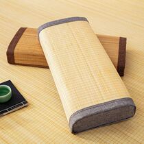 Tea Bamboo Mahjong Pillow Single Fit Pillow Core Mens Summer Day Single Trumpet Bamboo Mat Bamboo Mat Bamboo Pillow Smooth Cool Pillow