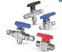 Parker stainless steel instrument card sleeve Ball valve Needle valve npt thread High pressure gas 6000psi